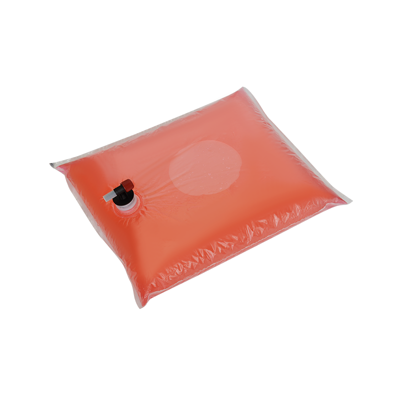 Transparent box bag with spiral valve (nylon composite material)